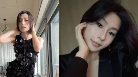 BELLAZHU抖音模特真空走光